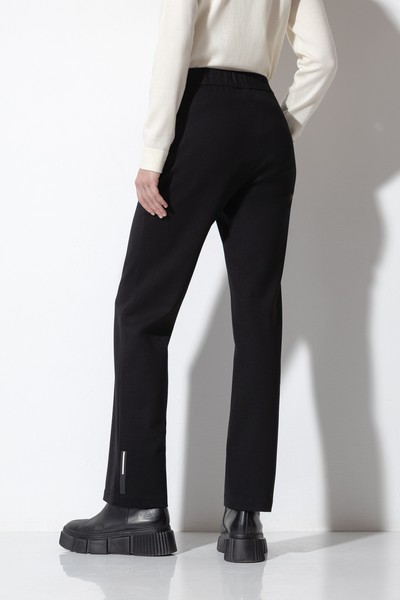 Trousers VASSA CODE, пол female, цвет black, фото №5