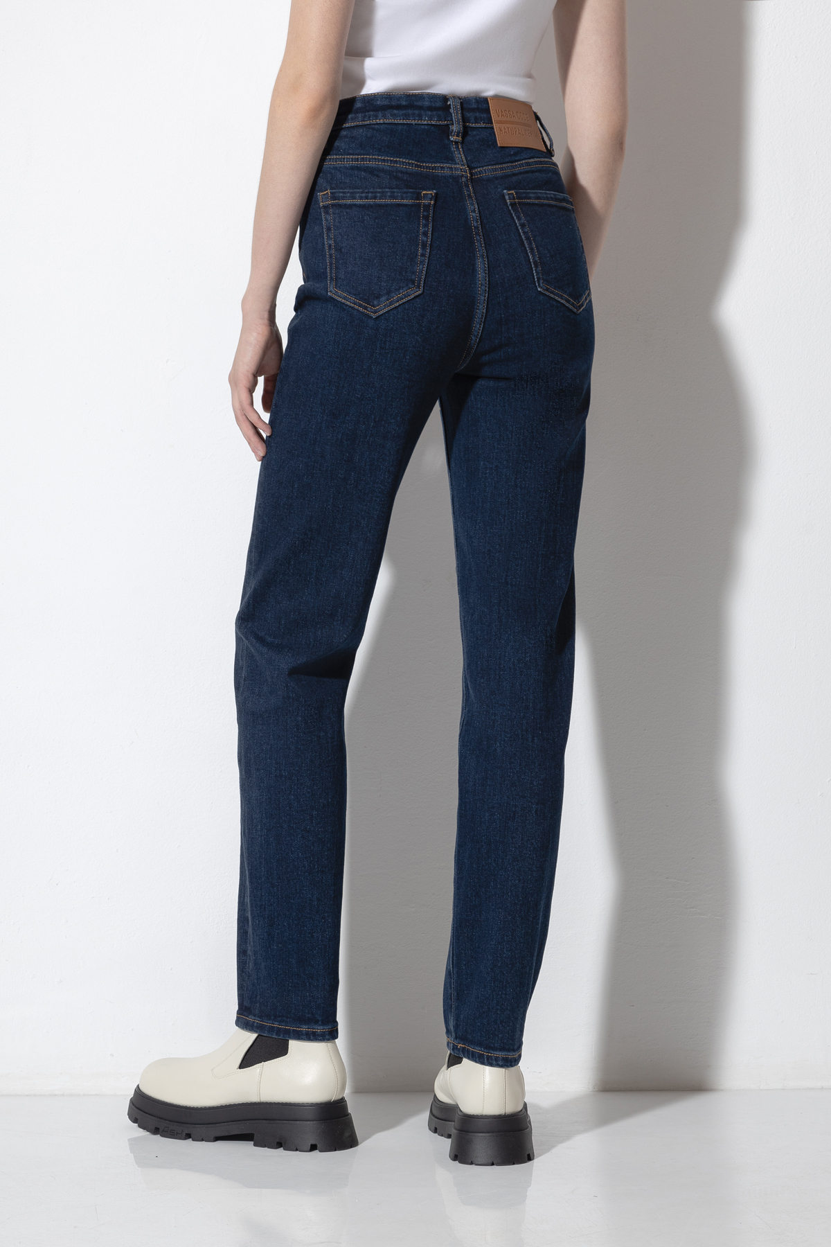 Джинсы Milan High Rise VASSA CODE, пол женский, цвет синий