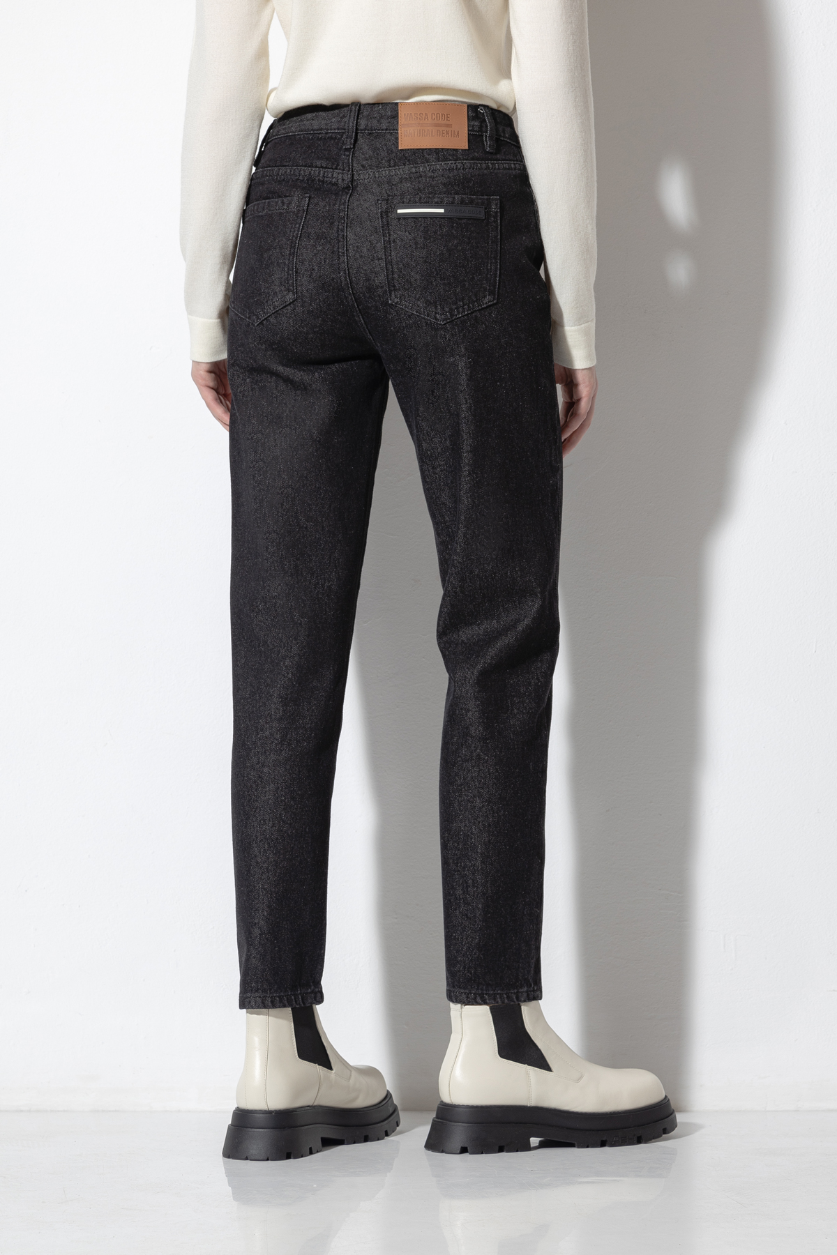 Jeans VASSA CODE, VASSA&Co, пол female, цвет black