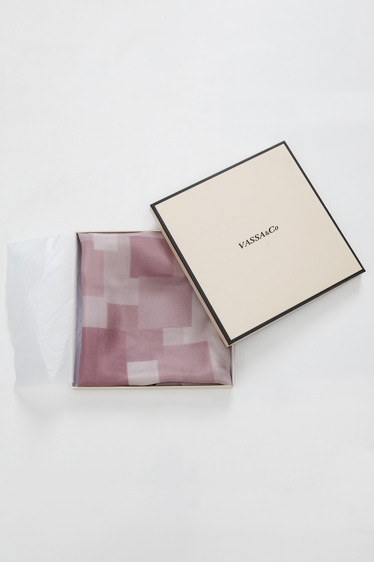 Scarf VASSA&Co, пол female, цвет Violet