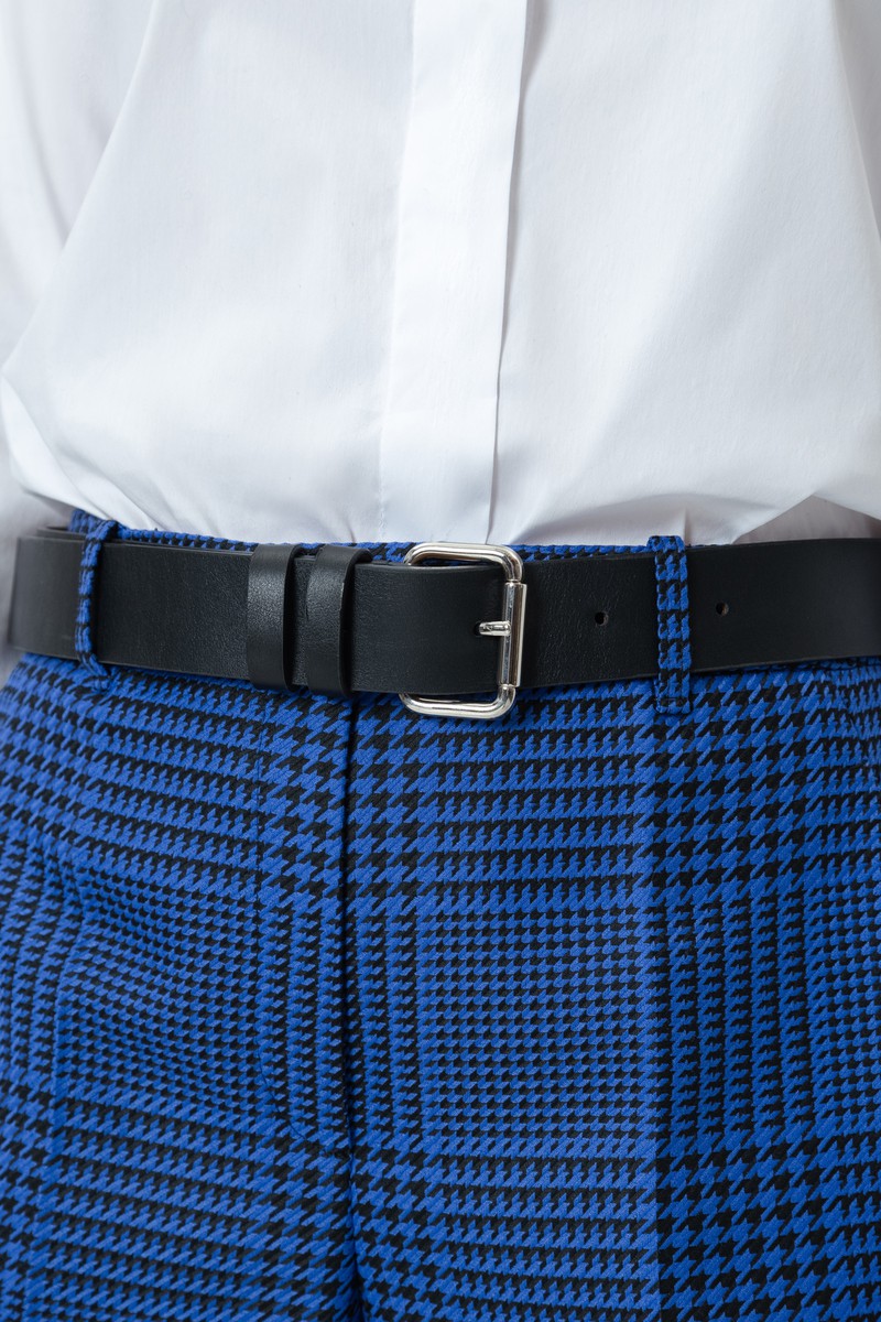 Брюки VASSA&Co, пол женский, цвет синий, фото №4