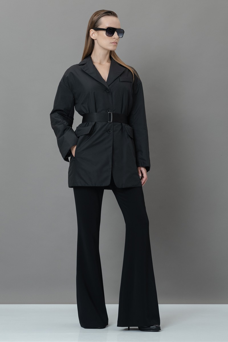 Куртка-жакет VASSA&Co, пол женский, цвет черный, фото №2