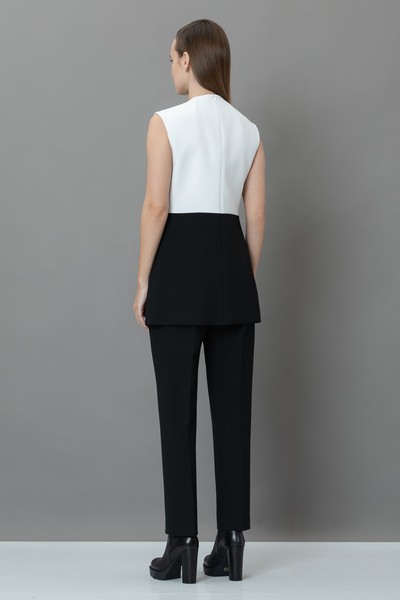 Жилет VASSA&Co, пол женский, цвет белый, фото №4