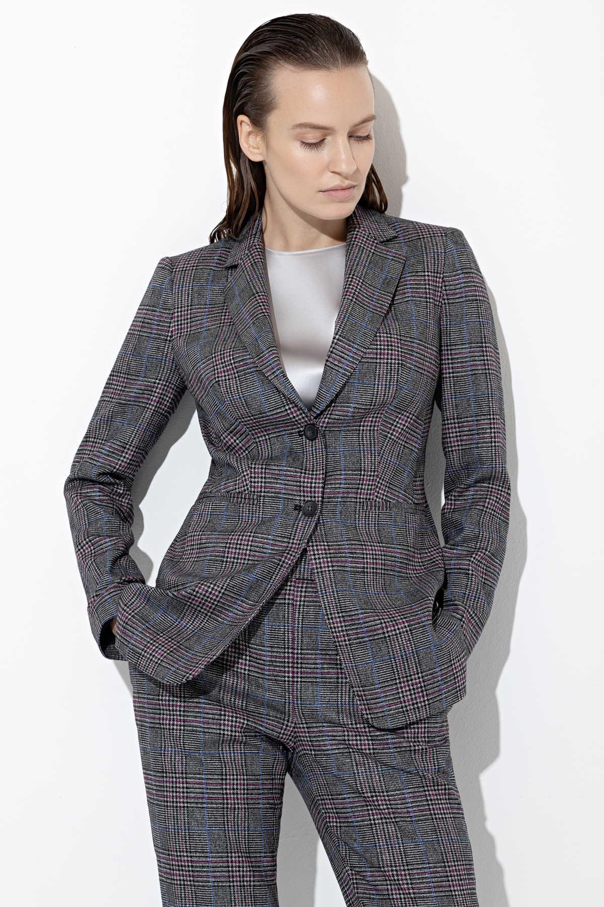 Jacket VASSA&Co, пол female, цвет серый