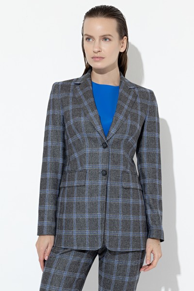 Jacket VASSA&Co, пол female, цвет серый, фото №3