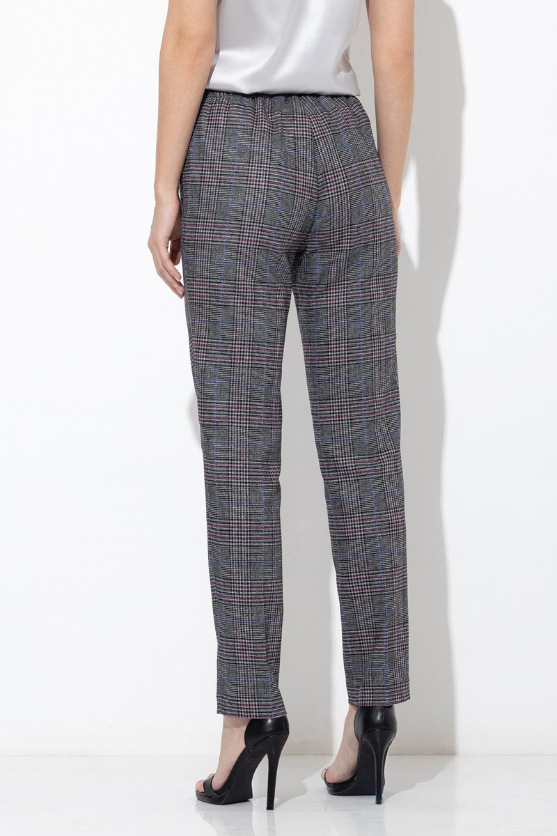 Trousers VASSA&Co, пол female, цвет серый, фото №4