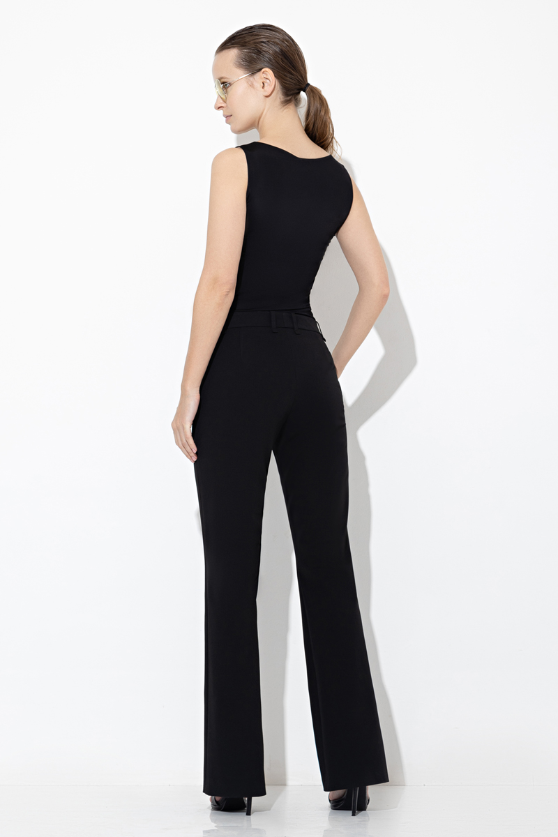 Брюки VASSA&Co, пол женский, цвет черный