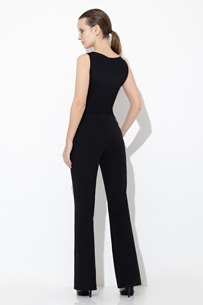 Брюки VASSA&Co, пол женский, цвет черный, фото №5