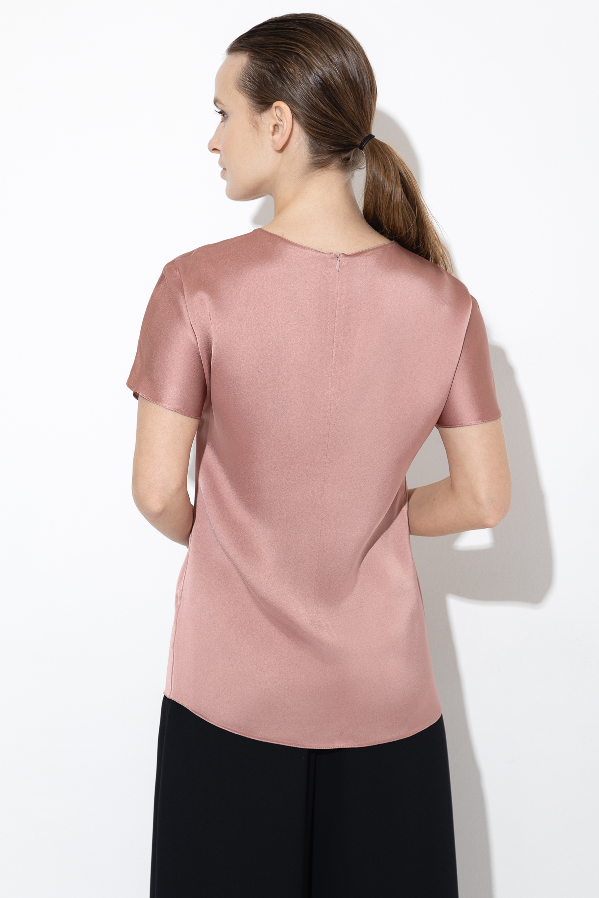 Блузка VASSA&Co, пол женский, цвет розовый