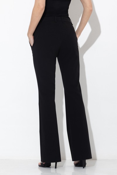 Брюки VASSA&Co, пол женский, цвет черный, фото №4