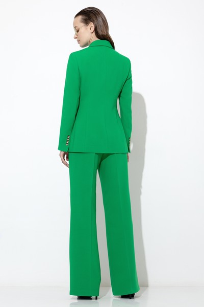 Жакет VASSA&Co, пол женский, цвет зеленый, фото №8