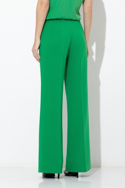 Брюки VASSA&Co, пол женский, цвет зеленый, фото №4