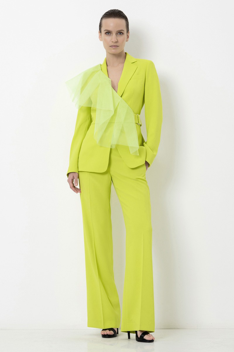 Дизайнерский жилет VASSA&Co, пол женский, цвет желтый, фото №2