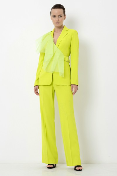 Дизайнерский жилет VASSA&Co, пол женский, цвет желтый, фото №3