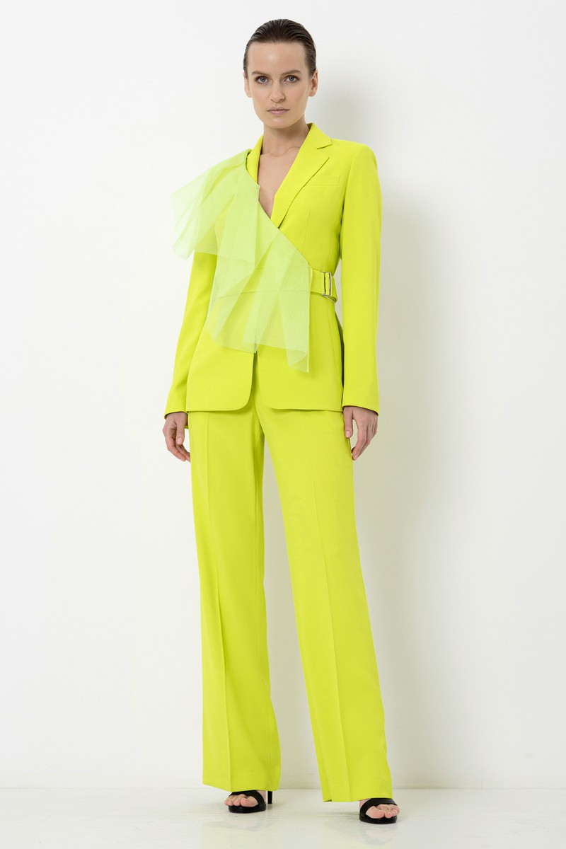 Дизайнерский жилет VASSA&Co, пол женский, цвет желтый, фото №3