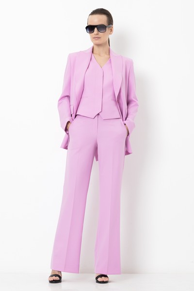 Жакет VASSA&Co, пол женский, цвет фиолетовый, фото №2