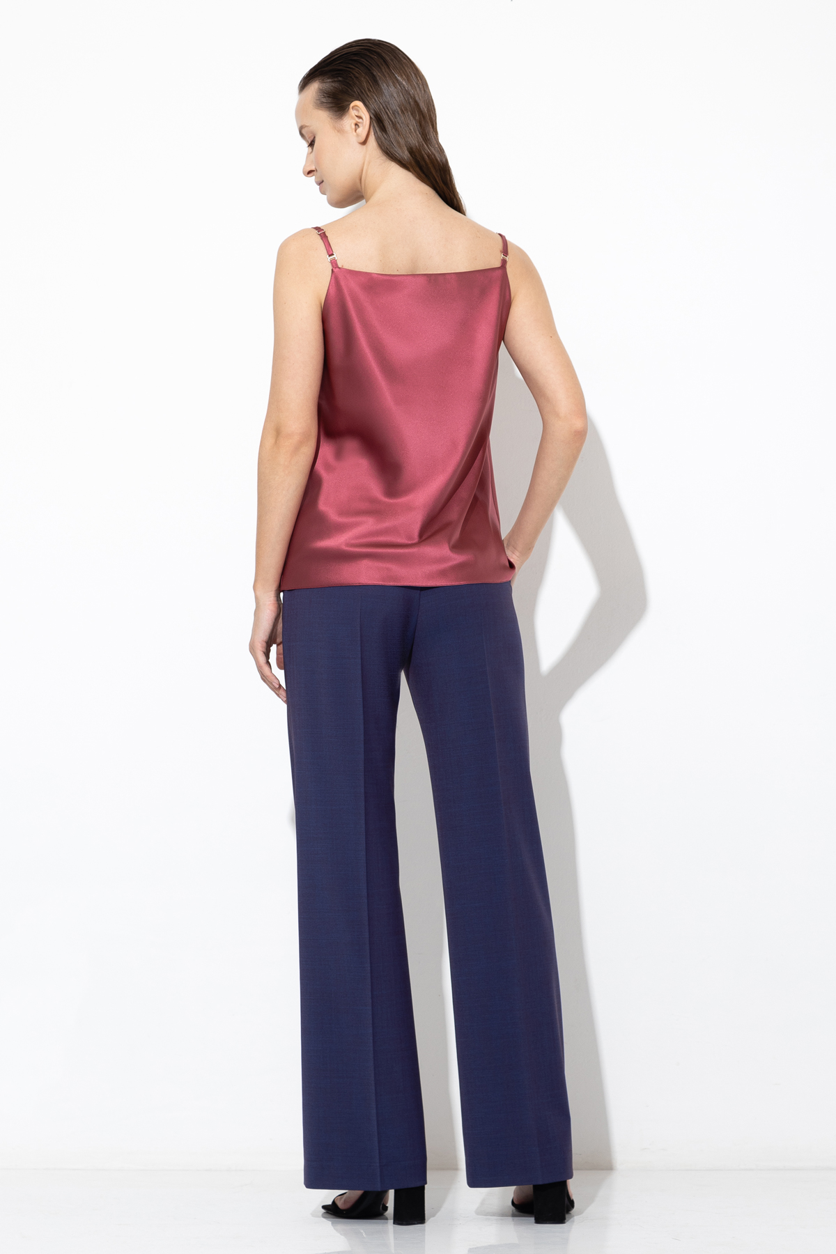 Топ в бельевом стиле VASSA&Co, пол женский, цвет розовый