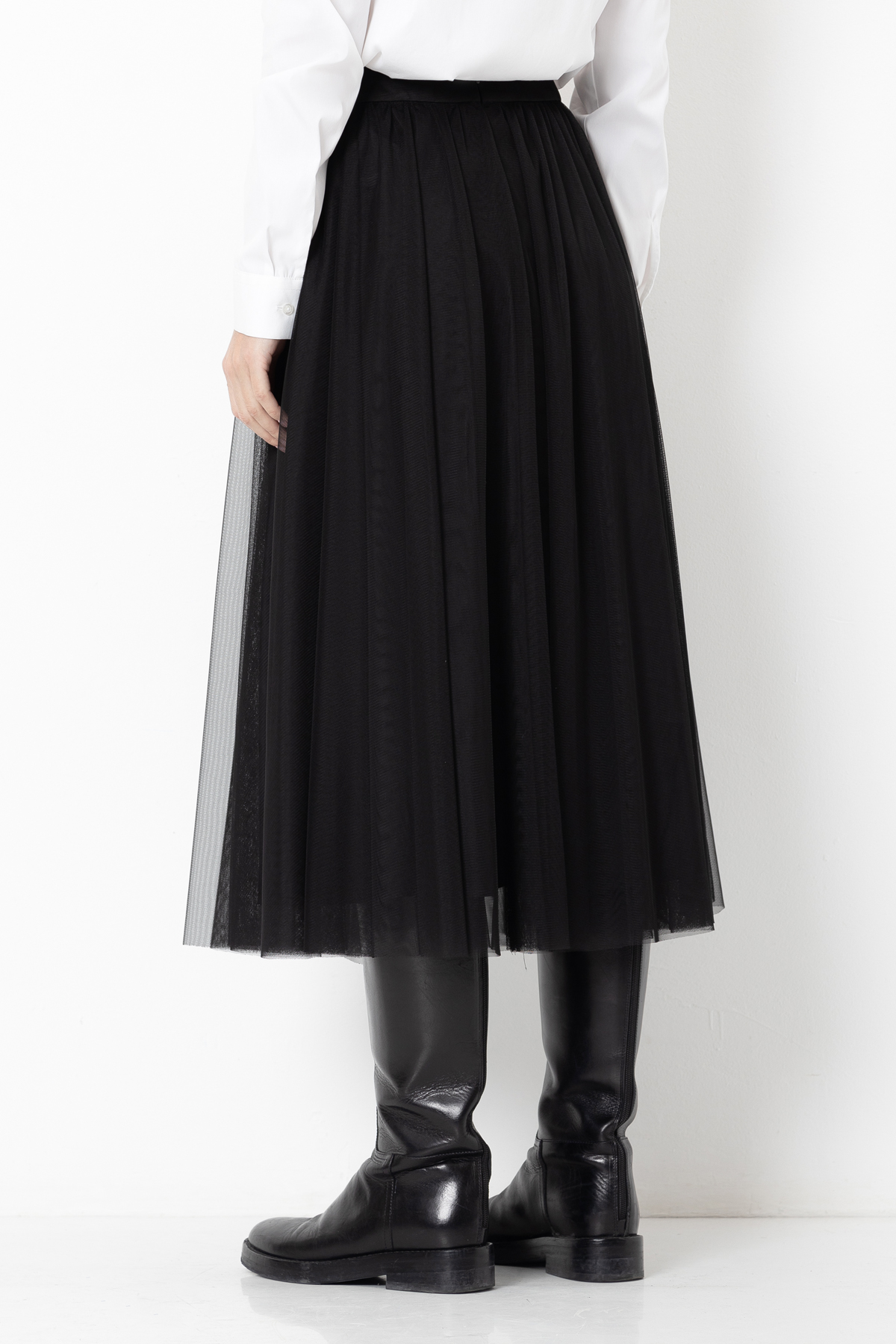 Skirt VASSA&Co, пол female, цвет black