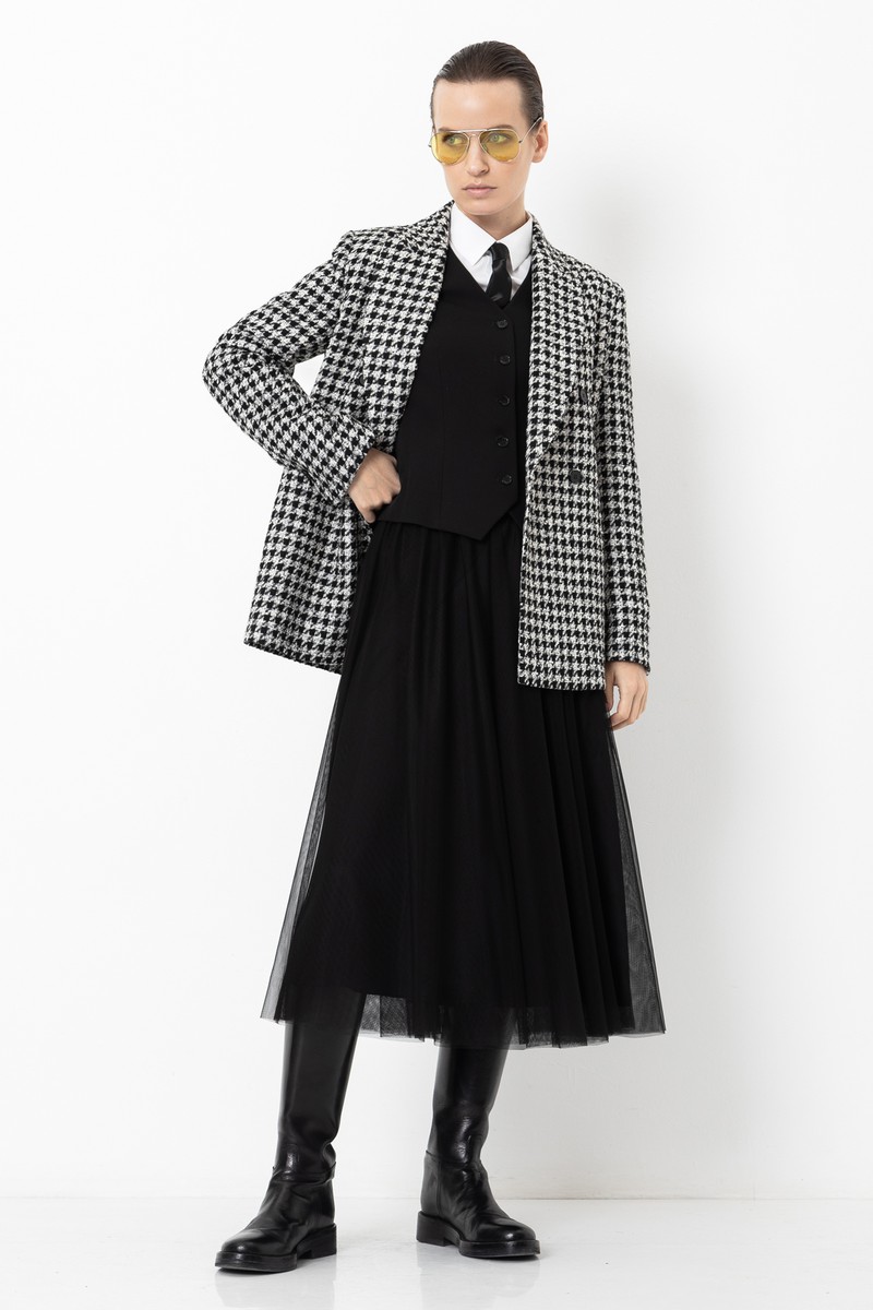 Skirt VASSA&Co, пол female, цвет black, фото №3