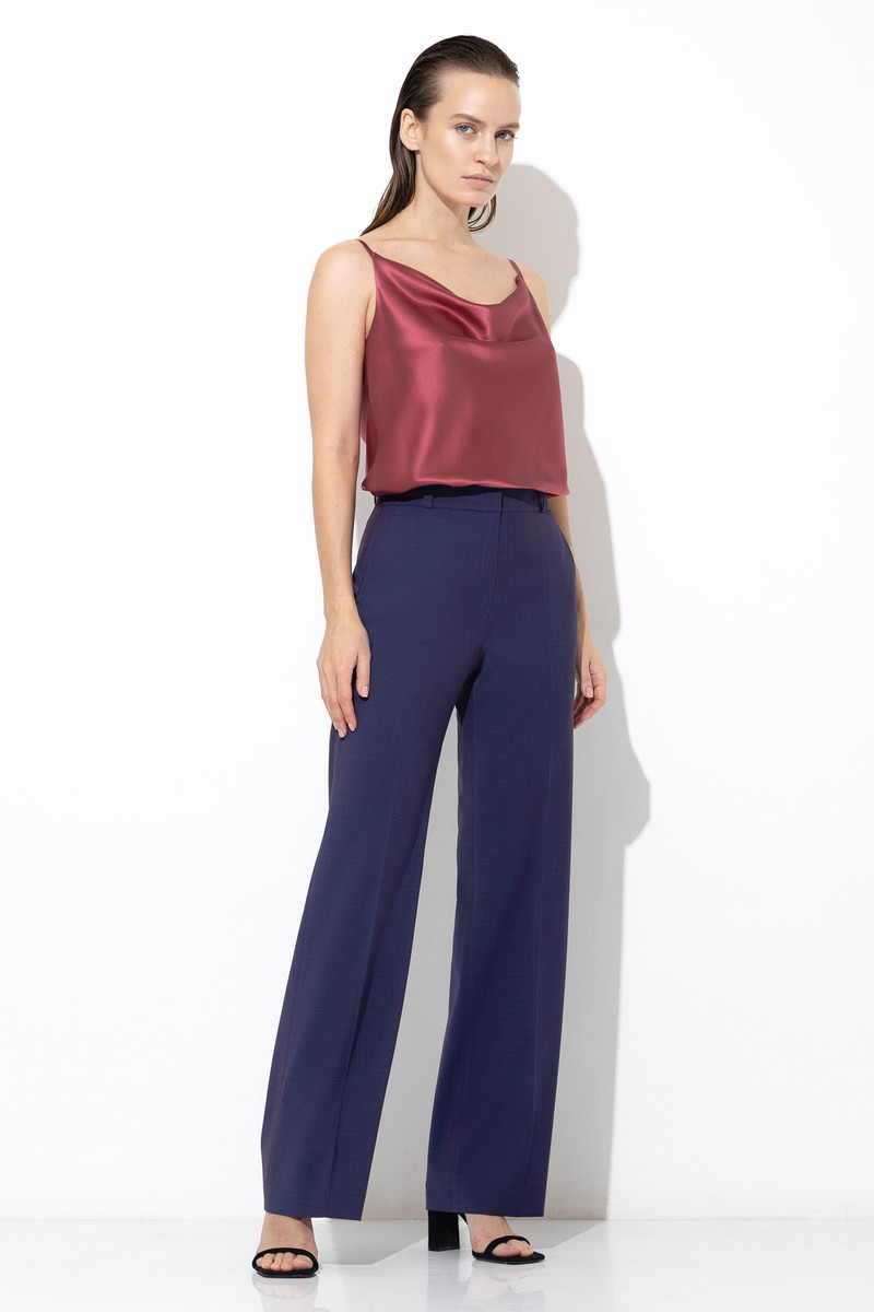 Брюки Женский БРЮКИ VASSA&Co Фиолетовый 2