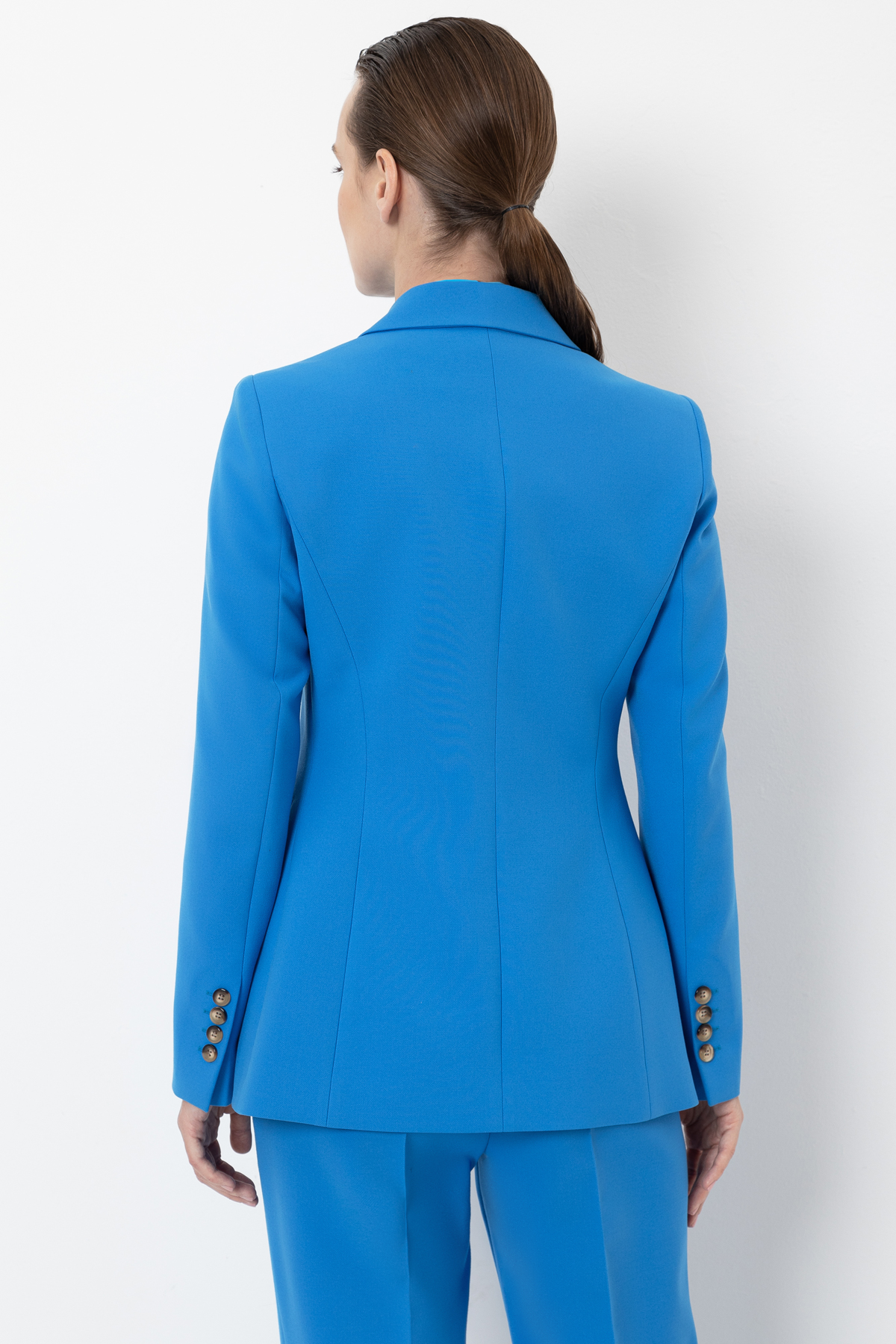 Jacket VASSA&Co, пол female, цвет голубой