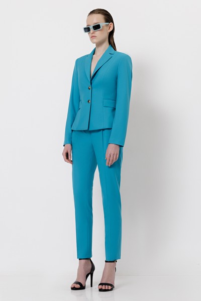 Jacket VASSA&Co, пол female, цвет голубой, фото №2