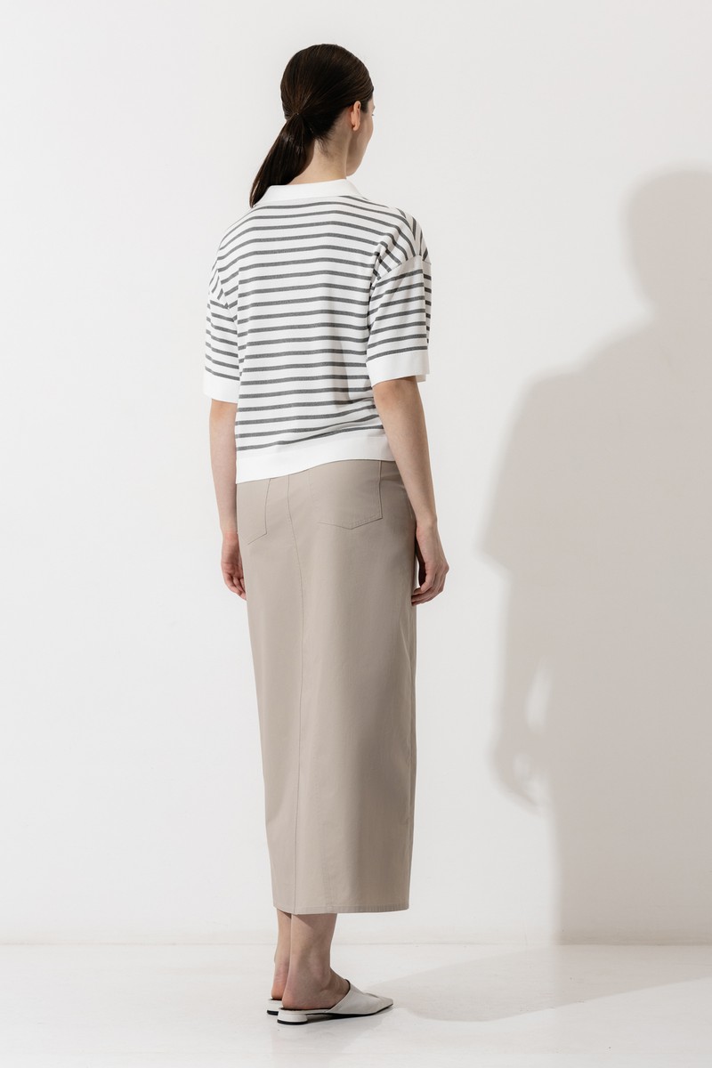 Sweater VASSA CODE, пол female, цвет серый, фото №4