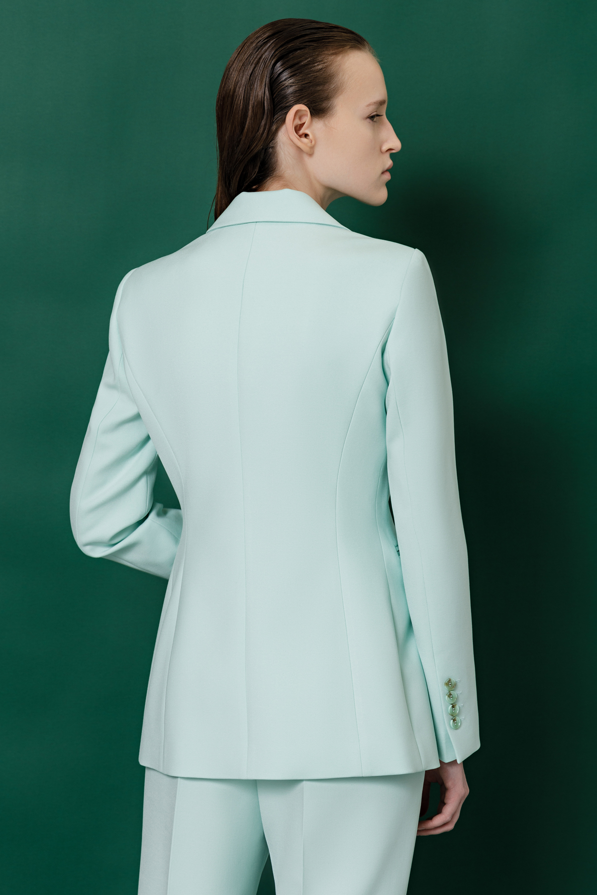 Jacket VASSA&Co, пол female, цвет голубой, фото №5
