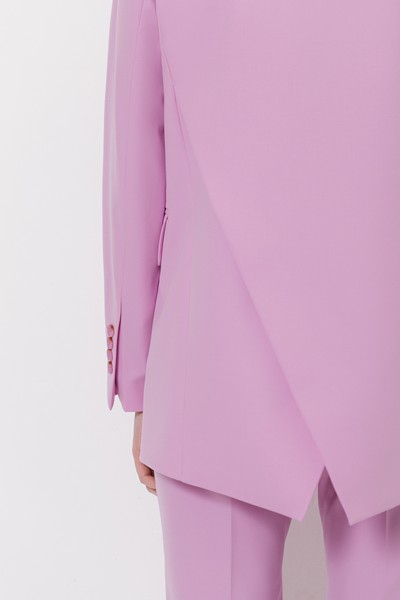 Жакет VASSA&Co, пол женский, цвет фиолетовый, фото №4