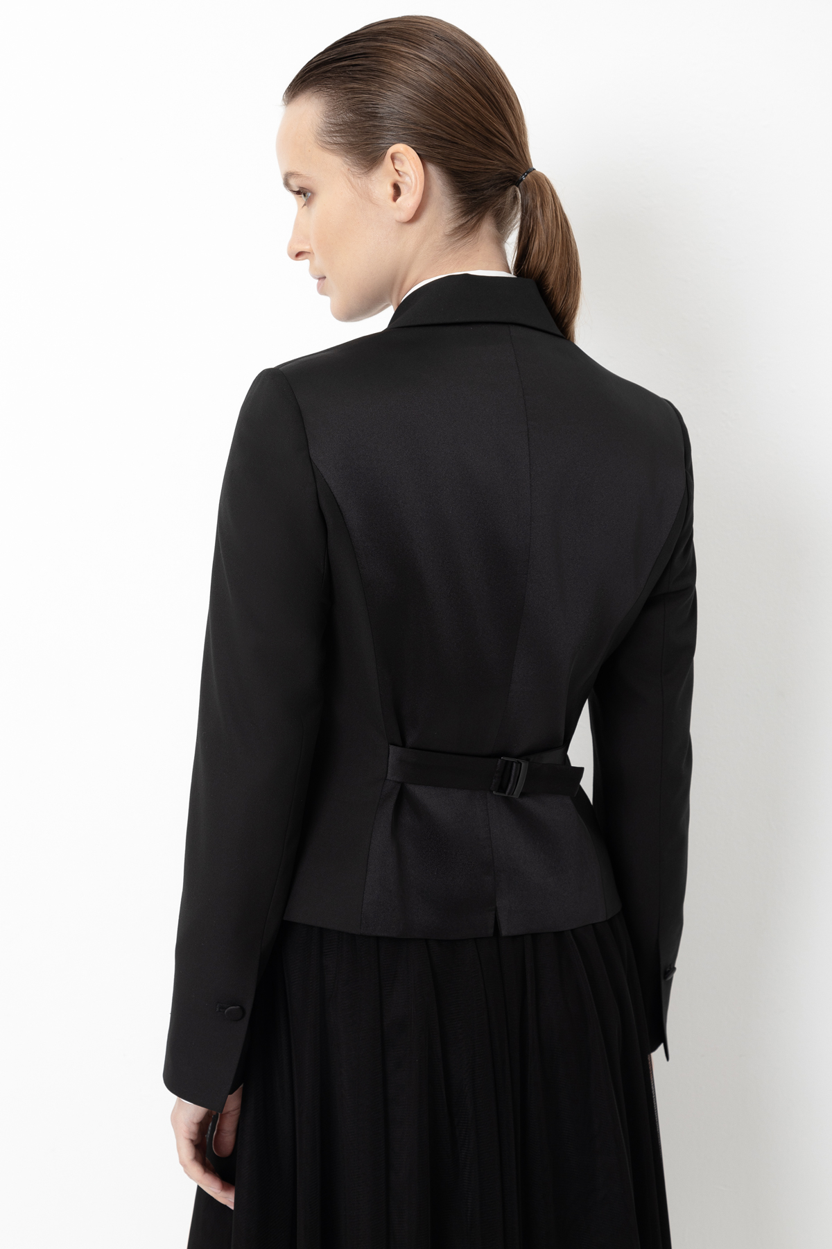 Jacket VASSA&Co, пол female, цвет black