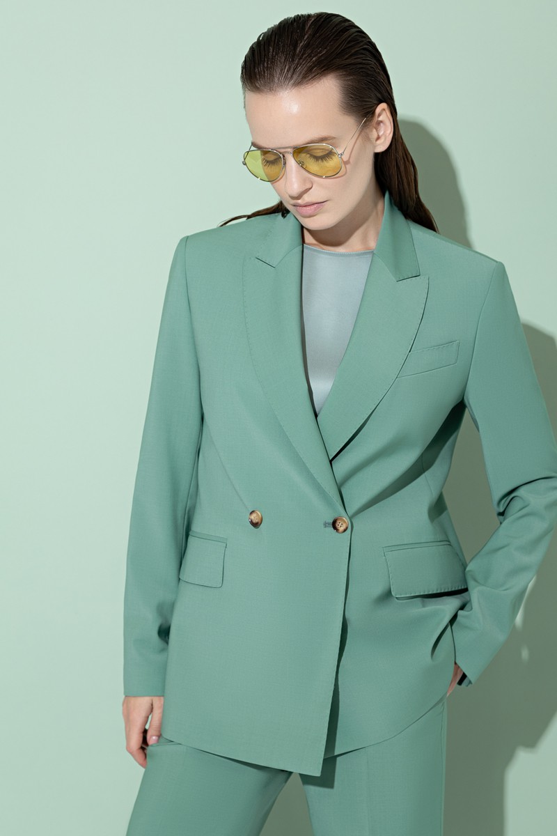 Jacket VASSA&Co, пол female, цвет зеленый, фото №6