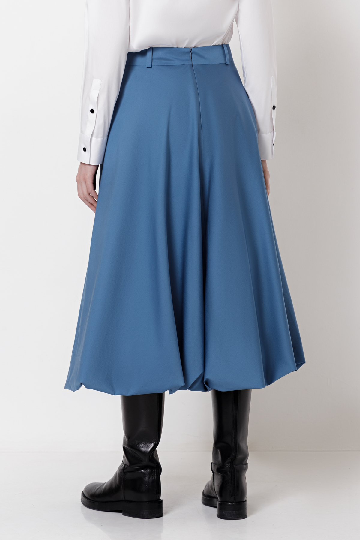 Юбка-баллон VASSA&Co, пол женский, цвет голубой, фото №3