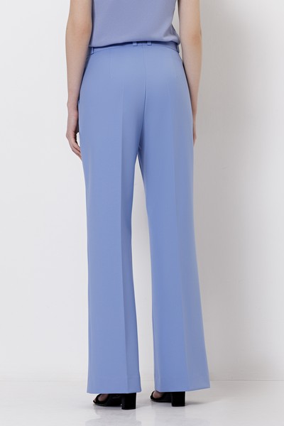 Trousers VASSA&Co, пол female, цвет violet, фото №4