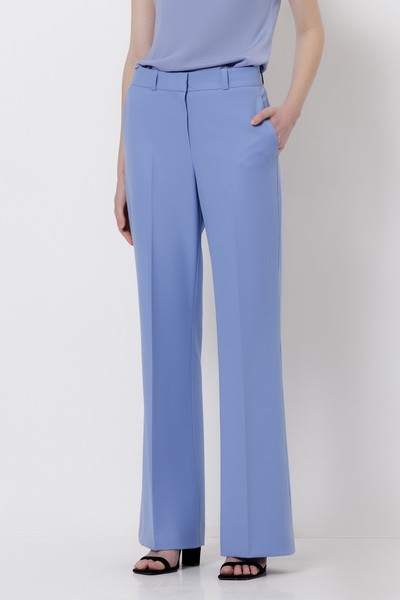 Trousers VASSA&Co, пол female, цвет violet, фото №3