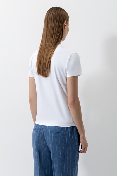 T-shirt , пол female, цвет white, фото №4