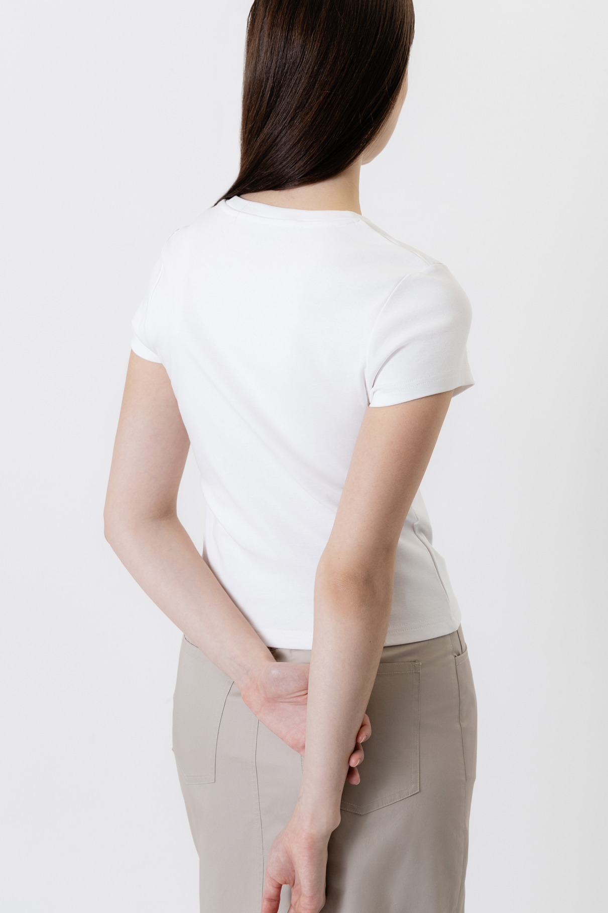 T-shirt VASSA CODE, пол female, цвет White