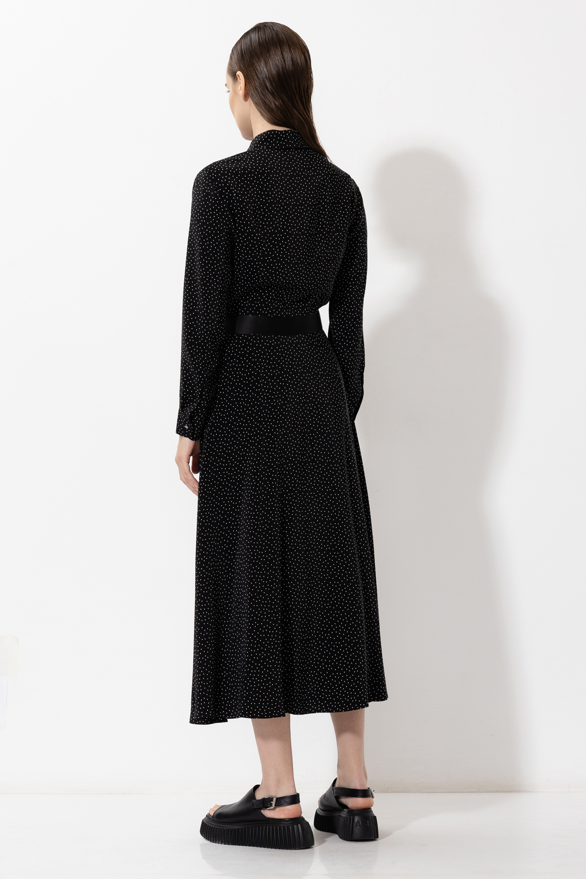 Платье-трансформер VASSA&Co, пол женский, цвет черный, фото №6