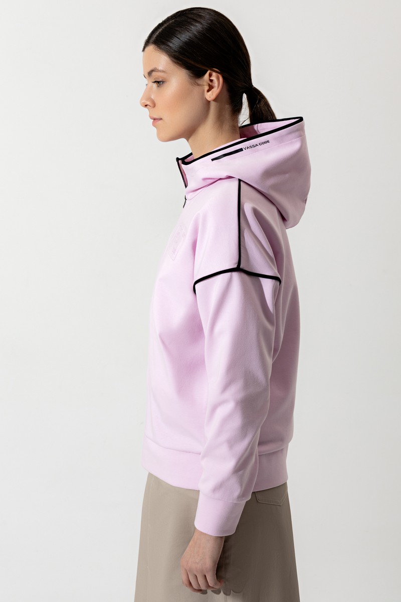 Sweatshirt female ДЖЕМПЕР ЖЕНСКИЙ VASSA CODE Pink 3