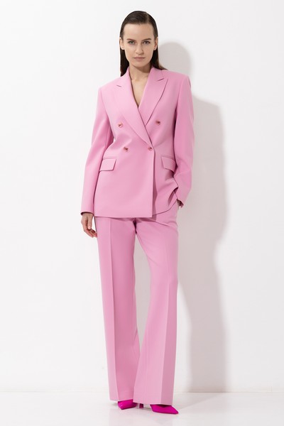 Брюки VASSA&Co, пол женский, цвет розовый, фото №2