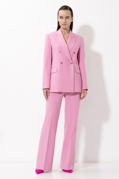 Жакет прямого кроя VASSA&Co, пол женский, цвет розовый, фото №4