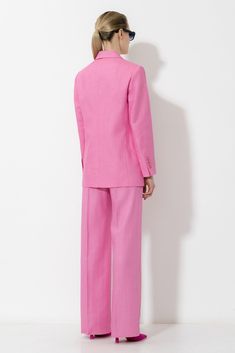 Жакет VASSA&Co, пол женский, цвет розовый, фото №5