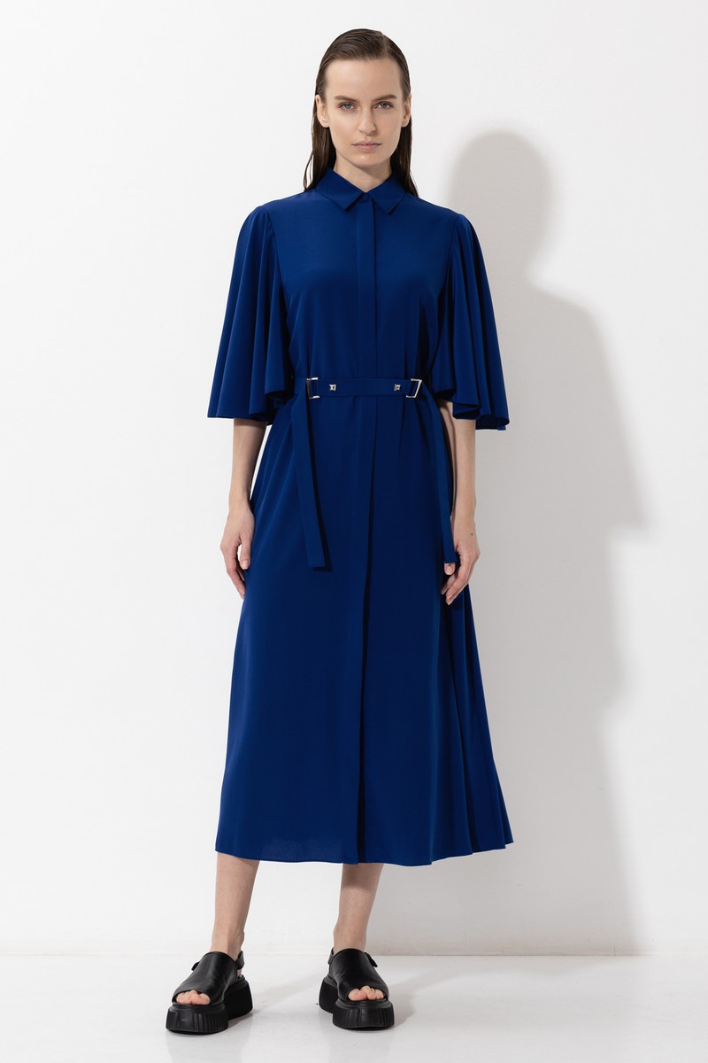 Dress VASSA&Co, пол female, цвет Синий, фото №5