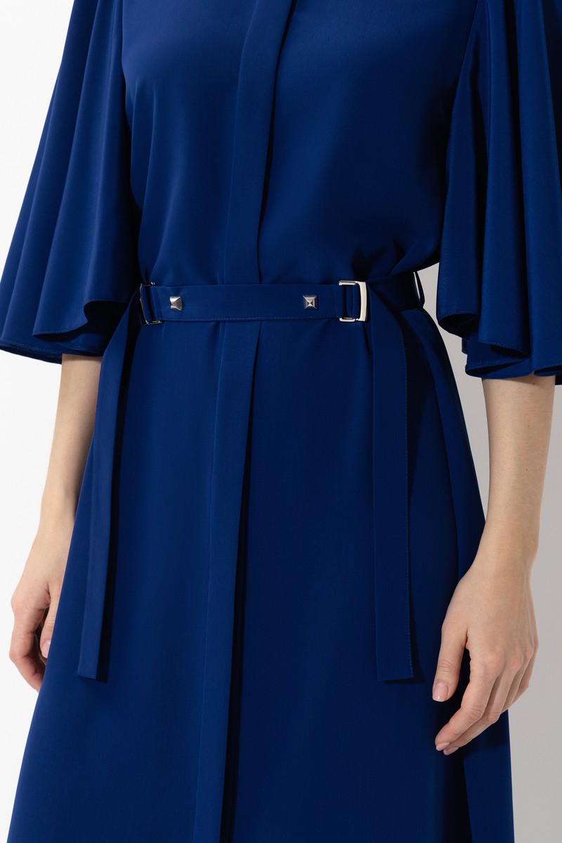 Dress VASSA&Co, пол female, цвет Синий, фото №4