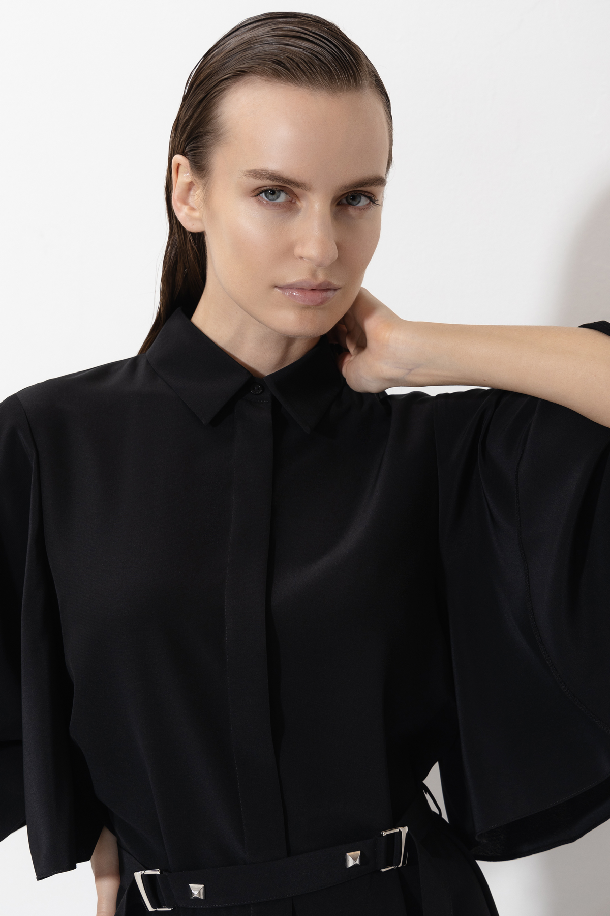 Dress VASSA&Co, пол female, цвет black