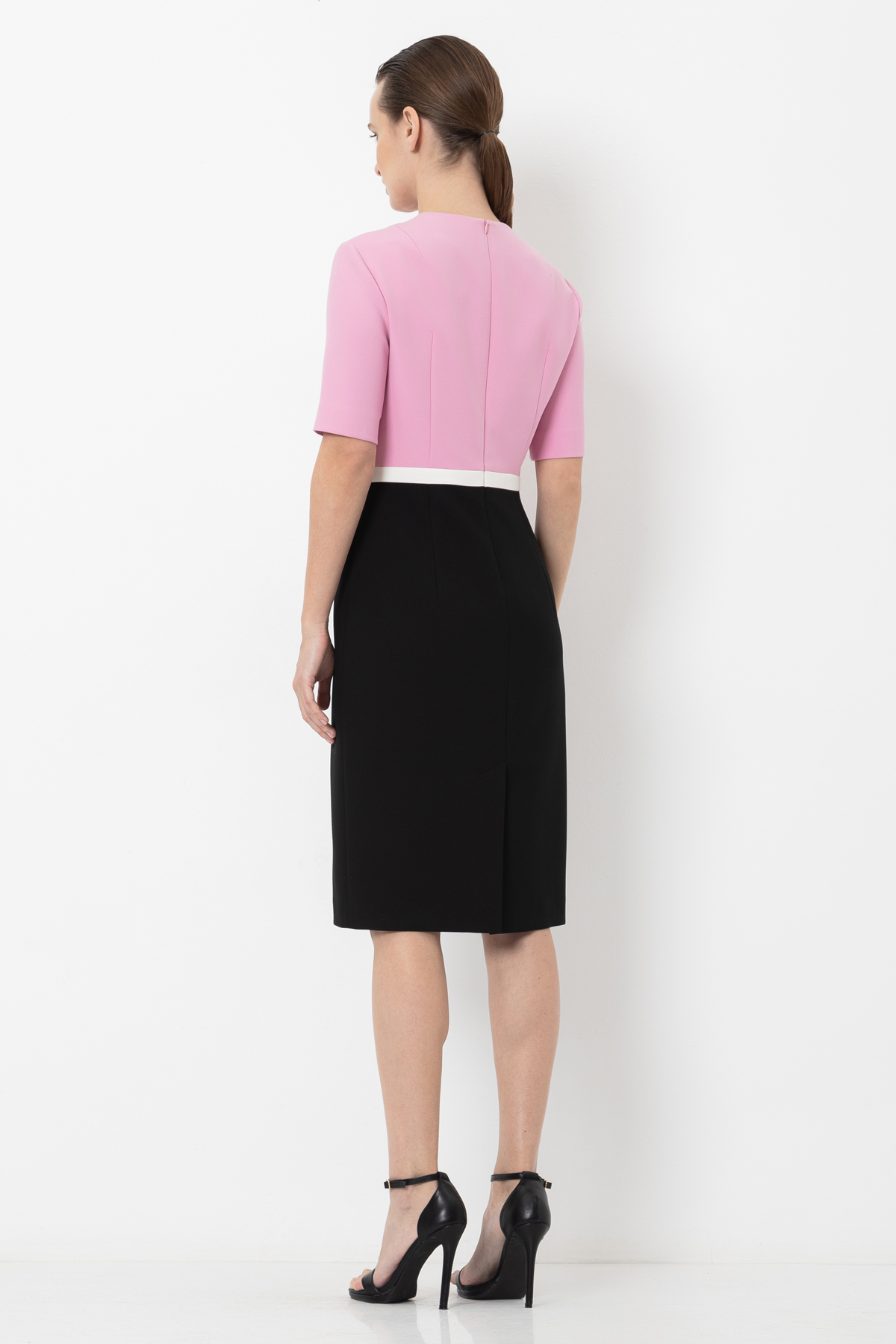 Платье VASSA&Co, пол женский, цвет розовый, фото №2