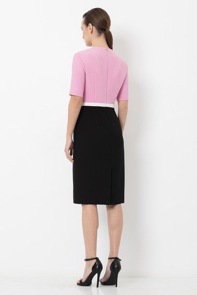 Платье VASSA&Co, пол женский, цвет розовый, фото №2