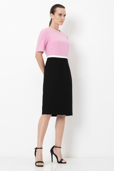 Платье VASSA&Co, пол женский, цвет розовый, фото №4