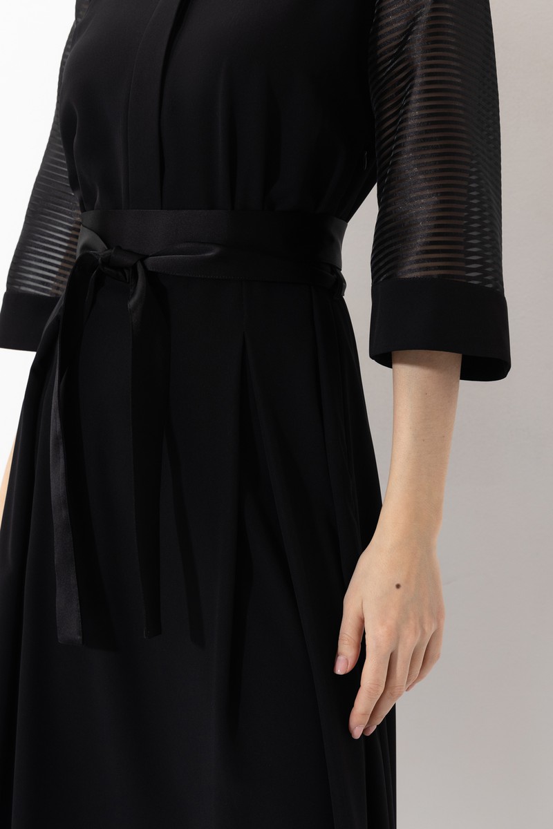 Dress VASSA&Co, пол female, цвет black, фото №4