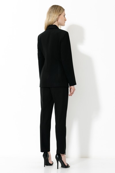 Жакет VASSA&Co, пол женский, цвет черный, фото №4