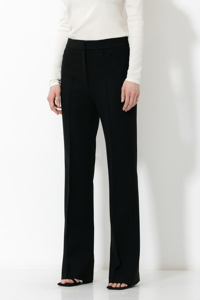 Брюки VASSA&Co, пол женский, цвет черный, фото №3